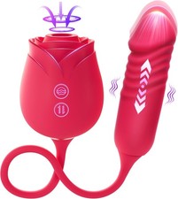 For Rose-Sucking-Vibrator-Nipple-Clit-Oral-Women-Rechargeable-Toy-use Lubricants picture