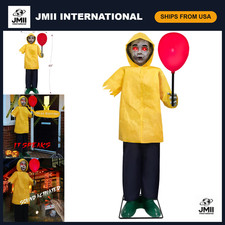 Life-Size 4 Ft Halloween Animatronic Prop - Outdoor Decorations for Spooky Fun picture