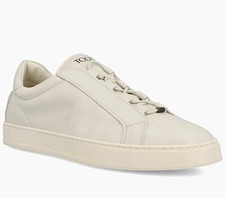 TOD'S Men's White Leather Low Top Lace-Up Sneakers US 8.5 M XXM04L0JF40JUS picture