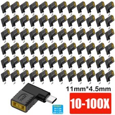 Lot For Lenovo Laptop USB C Type C To PD Power Charger Adapter Square Converter picture