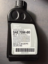 Genuine BMW Hypoid Axle Oil G3 70W-80 500mL 83222413512 OEM Rear Differential picture