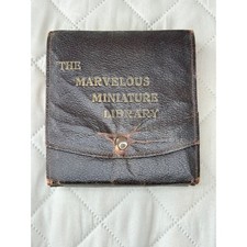 Rare c. 1925 The Marvelous Miniature Library Complete 6-Volume Set - France picture
