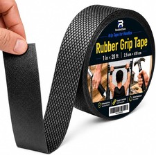 Rubber Grip Tape for Handles, 1 in x 20 ft, Strong Adhesive picture