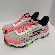 Skechers Viper Court Pro Pickleball Shoes Womens 8.5 Pink 172069 picture