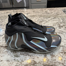 Nike Men’s Air Flightposite 1 Black Topaz Mist Size 14 w/ box picture