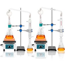 Volatile Acid Glassware Set 1000-2000ml Boiling Distillation Chemistry Lab Kit picture