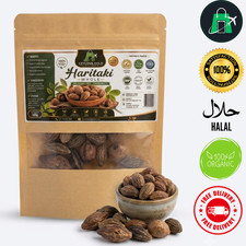 Organic Whole Haritaki-Premium Dried Myrobalan Fruit-100%Natural Quality 150Gram picture