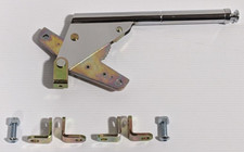Chrome Hot Street Rod Classic Floor Mount Emergency Hand Brake E-Brake POLISHED picture