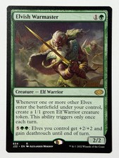 MTG Elvish Warmaster J22 654 Jumpstart 2022 picture