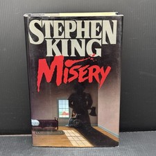 Stephen King Misery TRUE 1st Edition 1st Print $18.95 VIKING HCDJ 1987 picture