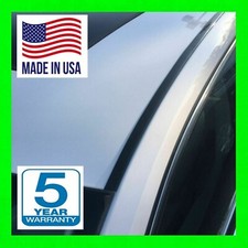 BLACK ROOF TOP TRIM MOLDING FOR 2010-2015 CHEVY CAMARO 2PC WRNTY picture
