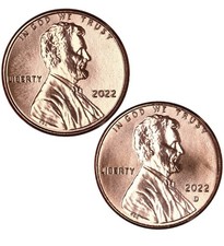 2022 P&D UNC LINCOLN SHIELD CENTS “FREE SHIPPING” picture