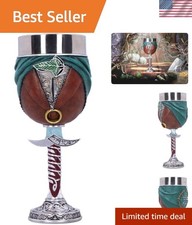 Exquisite Hand-Painted Frodo Goblet - The Ultimate LOTR Collectible Drinkware picture