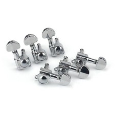 NEW Wilkinson 6 In Line Guitar Tuners Machine heads for Strat Tele Chrome WJ703  picture