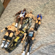 WWE and AEW action Figure Lot Set of 6 picture
