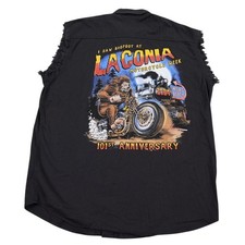 Vance Biker Wear Bigfoot Shirt Mens 2XL Black Laconia Motorcycle Week 2024 2SP picture