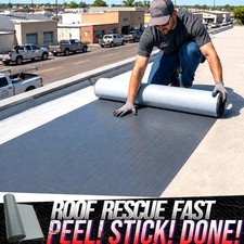 Wide Roof Leak Repair Tape 19.7in 16.4/32.8ft Waterproof Self Adhesive RV picture