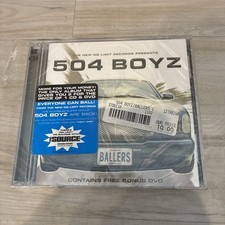 504 BOYZ - BALLERS [PA] (CD + BONUS DVD, 2002) Brand NEW . Sealed NO LIMIT picture
