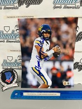 JARON KEAWE SAGAPOLUTELE SIGNED AUTOGRAPHED FOOTBALL 8x10 PHOTOGRAPH-BECKETT BAS picture