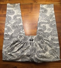 Vintage 90s YMLA California Gym Gear Hammer Style Pants Mens M Dragon Baggy USA picture