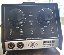Universal Audio SOLO610 Classic Vacuum Tube Mic Pre & DI Box picture