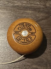 Vintage Tom Kuhn No Jive 3 in 1 Yo Yo Custom San Francisco Smooth Wood  picture