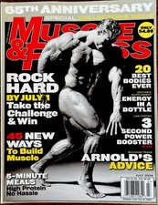 Vintage Muscle & Fitness Magazine 65th Anniversary Issue PreOwned No Label  picture