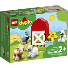 Lego DUPLO Farm Animal Care New Retired #10949 New Sealed picture