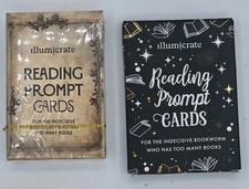Illumicrate Card Bundle: Reading Prompt Cards Sealed + Complete Book Lover Decks picture