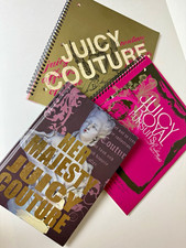 Juicy Couture Her Majesty Journal & 2 Spiral Notebook  Lot of 3 picture