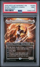 Basri, Tomorrow's Champion 0355 Borderless Mtg PSA 9 picture