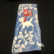 Disney The Aristocats Marie Winter Snowflake Plush Throw Blanket , New picture