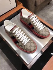 Men's Gucci Ace red shoes New picture