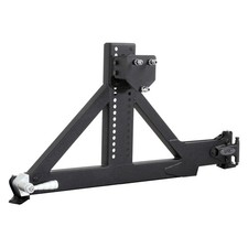 For Jeep Wrangler 1987-2006 Smittybilt XRC Black Bolt-On Swing Away Tire Carrier picture
