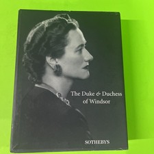 Sotheby's Catalog Duke & Duchess of Windsor 3 Vols Slipcase 1997 Wallis Simpson picture