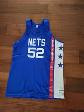 Buck Williams #52 Vtg 80s NEW JERSEY NETS Sand Knit Jersey, Size XL - NICE  picture