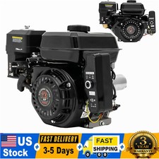 7.5HP 212cc Gas Engine Electric Start Side Shaft Motor Gasoline Engine 3600RPM picture