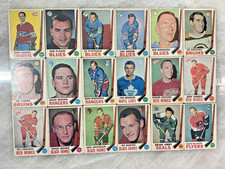 vintage 1969-70 O-PEE-CHEE NHL partial set 70/231 mixed condition SEE PHOTOS picture