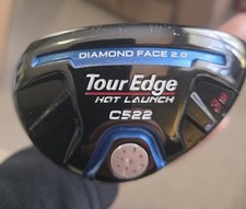Tour Edge Hot Launch C522 19° 3H Hybrid Stiff Flex Fubuki Hl-60, right-handed picture