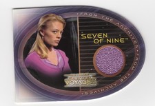 Jeri Ryan as Seven of Nine Complete STAR TREK Voyager Costume Wardrobe Card #CC1 picture