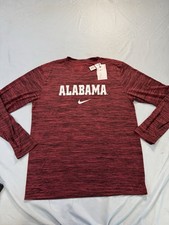NWT Nike Alabama Crimson Tide Long Sleeve Shirt Size Large  picture