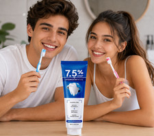 Premium Nano Hydroxyapatite Toothpaste - 7.5% nHAP for Brighter-(4.23oz/120g) picture