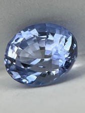 BLS-40 — 0.92 Carat Natural Blue Sapphire | Bright Cornflower Blue Oval | 5.88 x picture