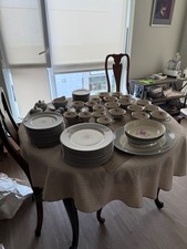 Flintridge China Miramar pattern (Rose) 86 pieces picture