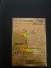 Mega Greninja EX 122/086 HR - Pokémon Chaos Rising Hyper Rare Gold Near Mint NM picture
