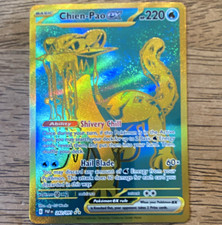 The Pokemon Company Chien-Pao ex 242/091 SV Paldean Fates Hyper Rare Holo EN picture