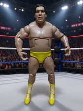 WWE Legends Elite 21 Andre The Giant Yellow Wrestling Figure WrestleMania 2 picture