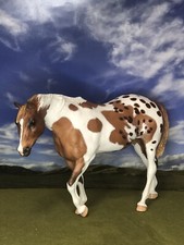 OOAK Breyer cm Custom Horse Indian Pony Pintaloosa *+*Stunning*+* picture