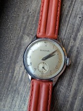 Vintage Bulova Sea King 1957 L7 Manual Wind Watch Running Men's 17j 11ac Mvmt picture