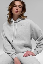ALO Accolade Hoodie Athletic Heather Grey Unisex Size S-L picture